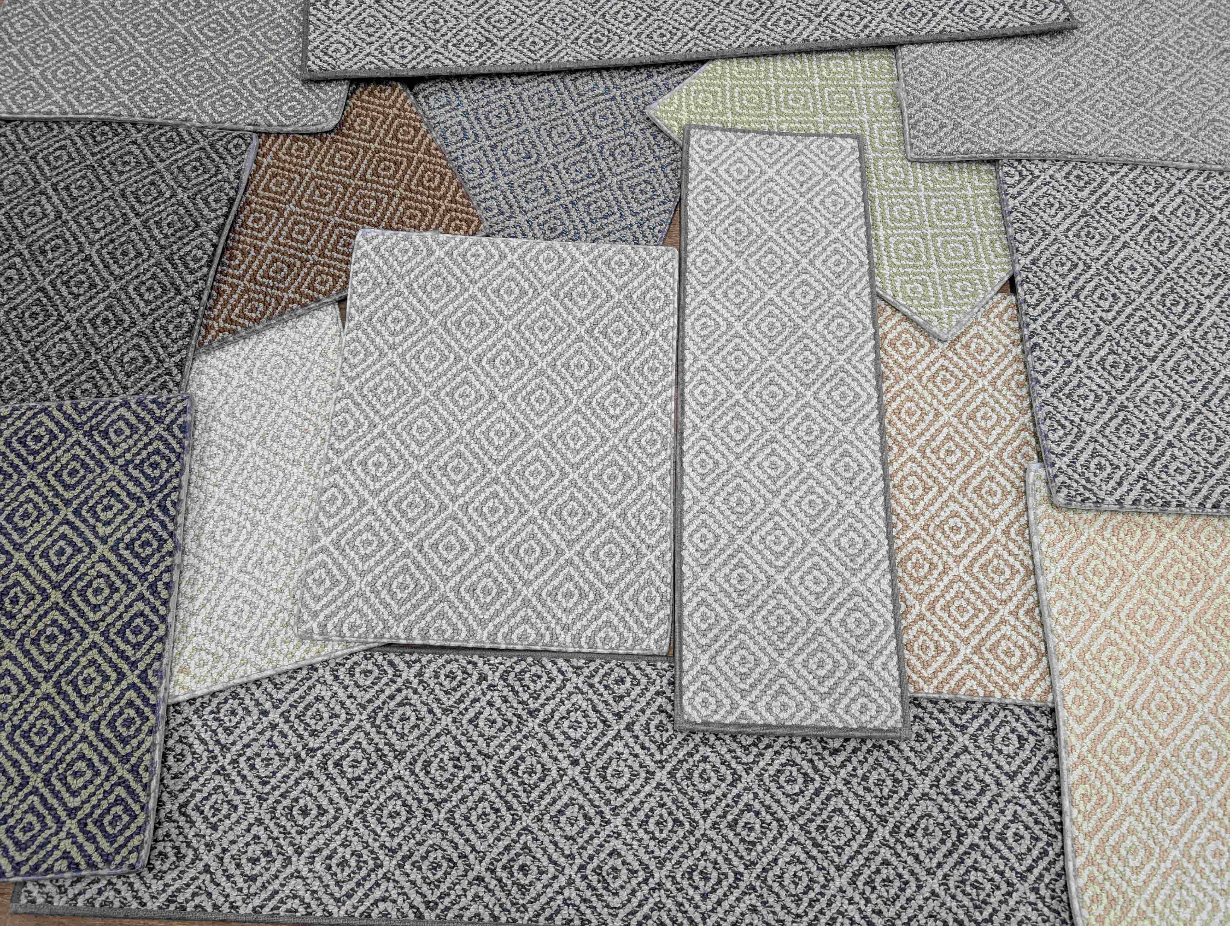 Stroll Samples in 13 Different Colors Mae in Treads and Stair Runners