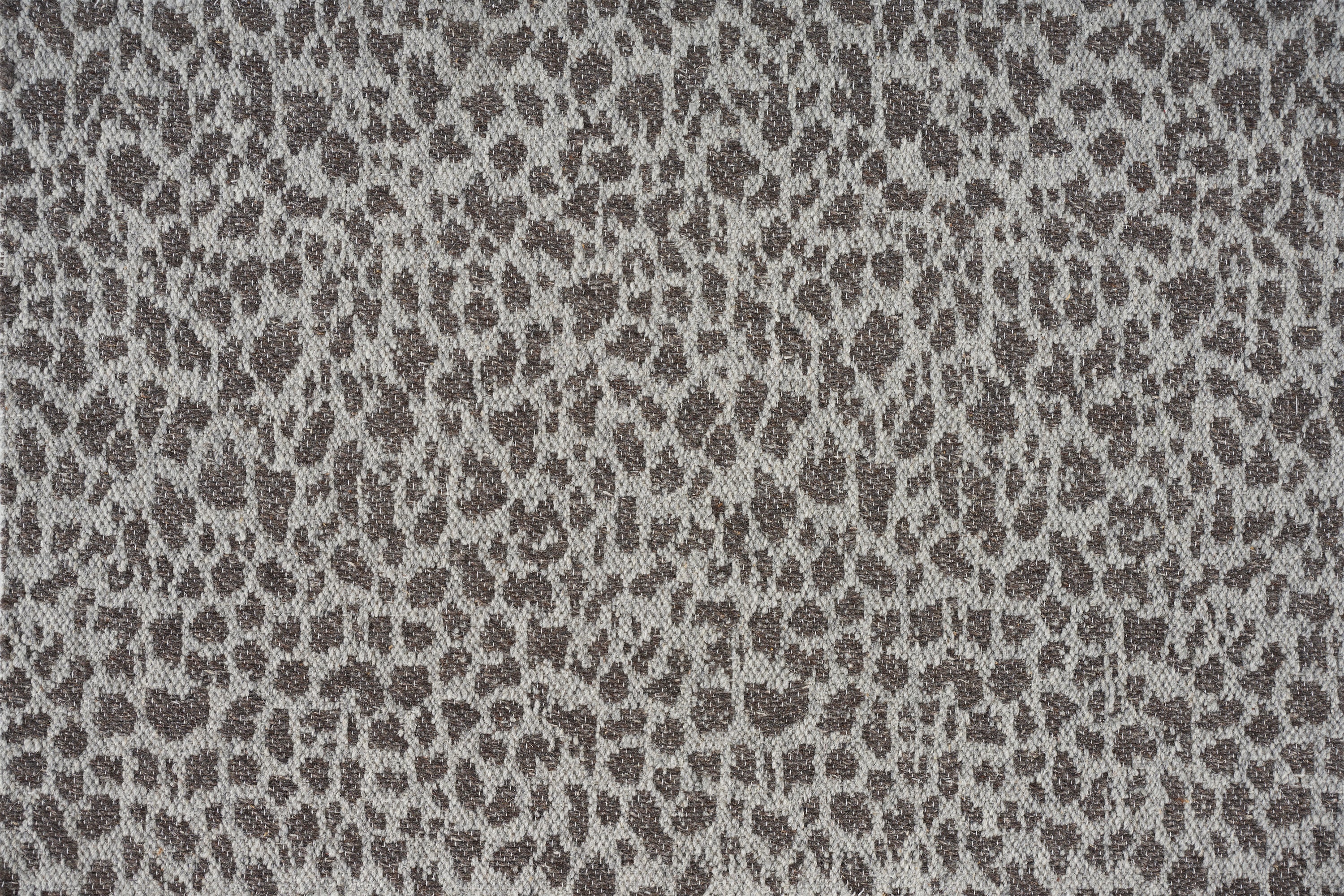 Nourison Stair Runners Naturals Cheetah Carbon Stair Runner-Stair Treads and Matching Area Rugs