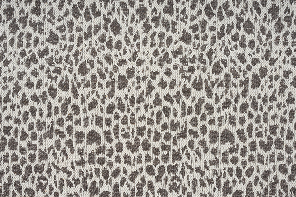 Nourison Stair Runners Naturals Cheetah Charcoal Stair Runner-Stair Treads and Matching Area Rugs