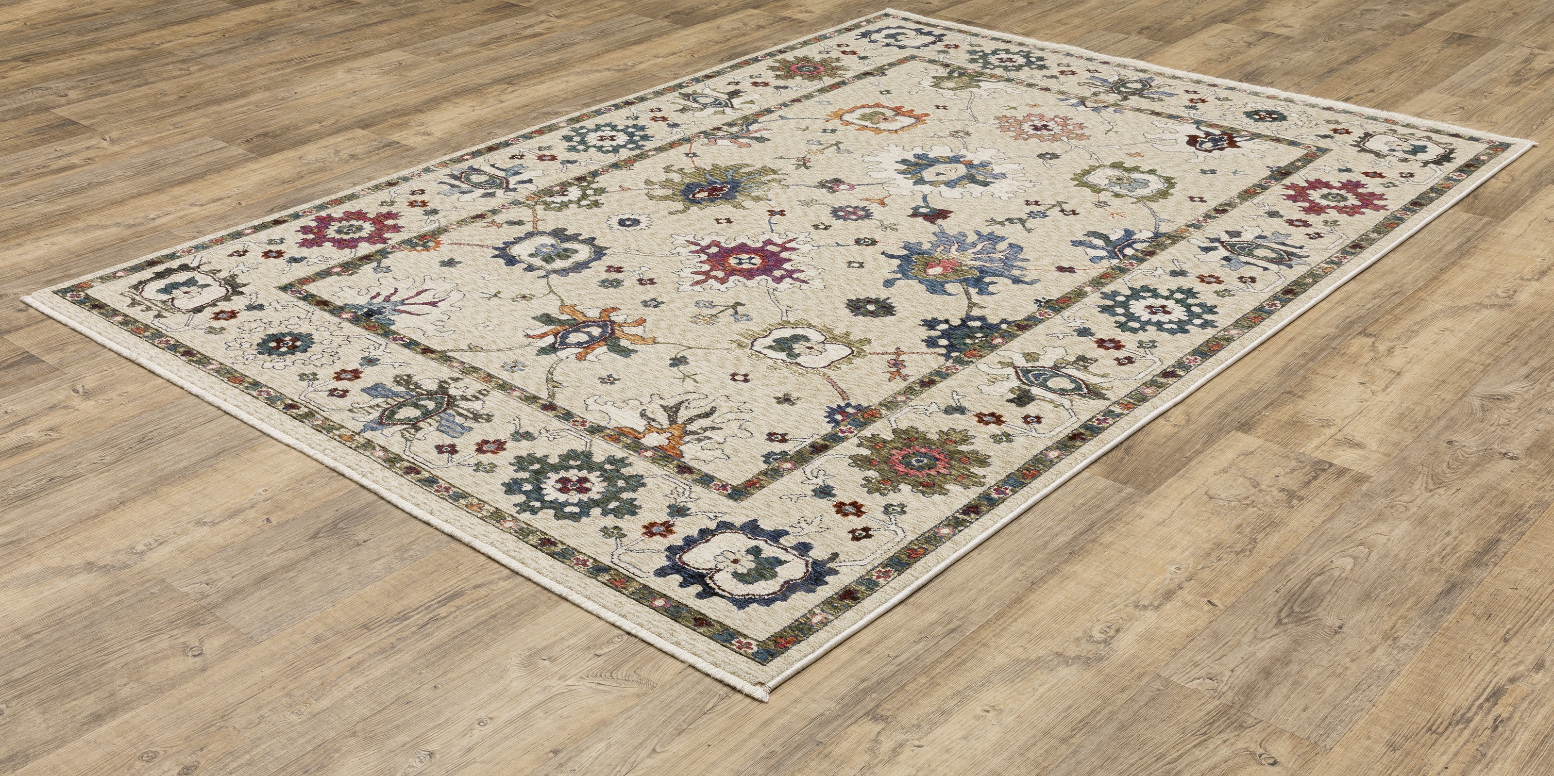 Oriental Weavers Area Rugs Hastings Area Rugs HA01w Beige-Beige in Many Sizes