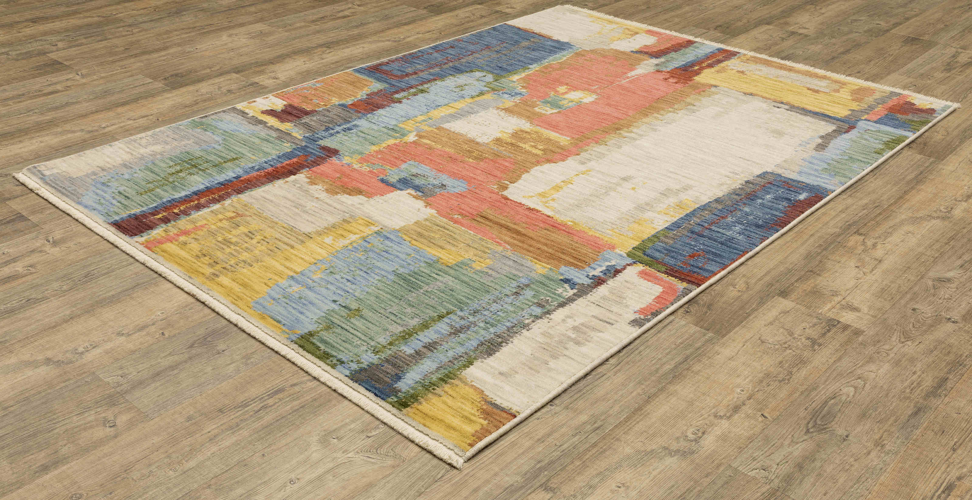 Soleri Area Rugs SOL-02Multi Wool-Nylon In 19 Sizes By OW Rugs