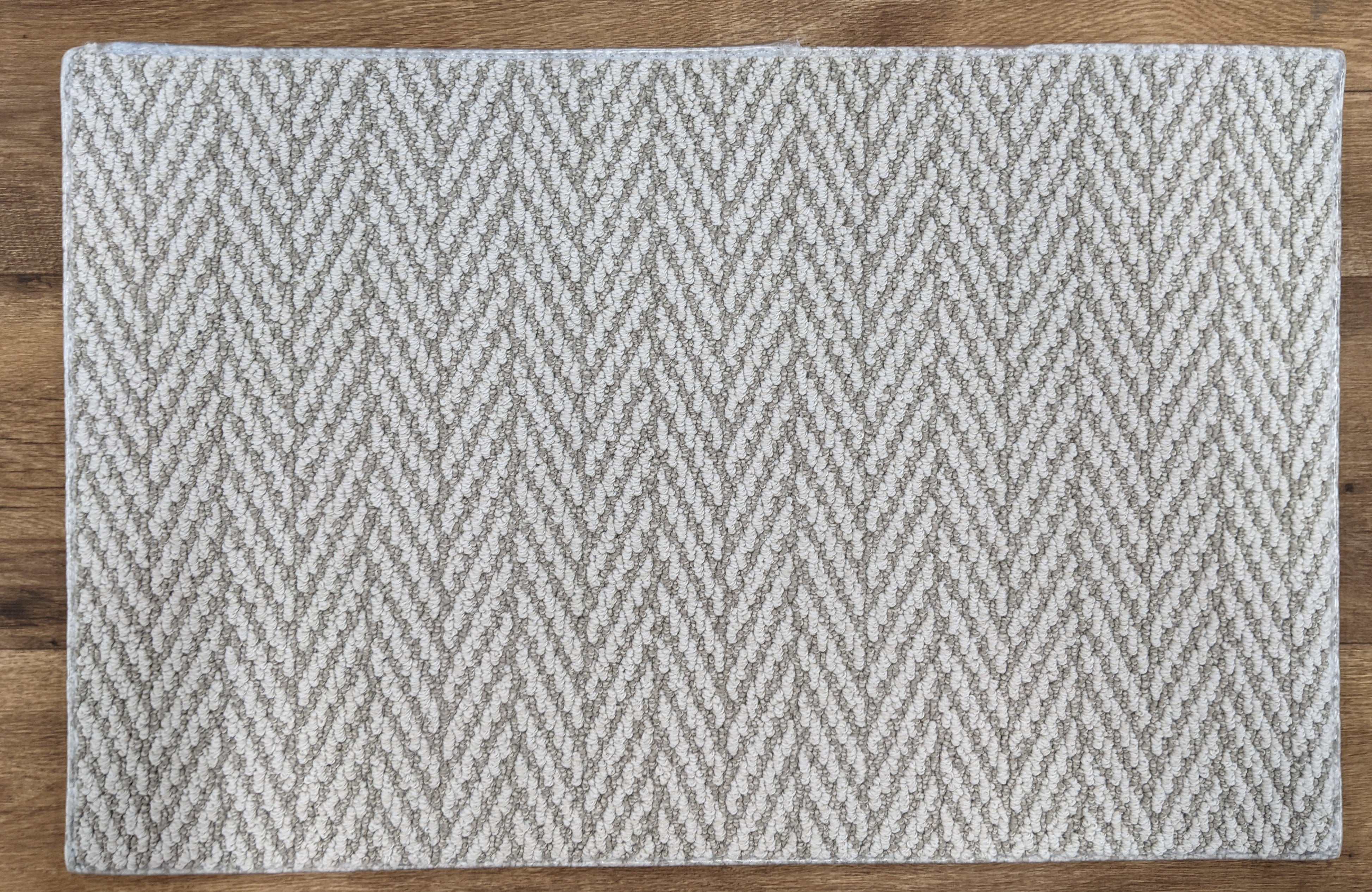 Rug Depot Home Carpet Always Natural Herringbone Foggy ZZ289-542 Area Rugs and Stair Runners