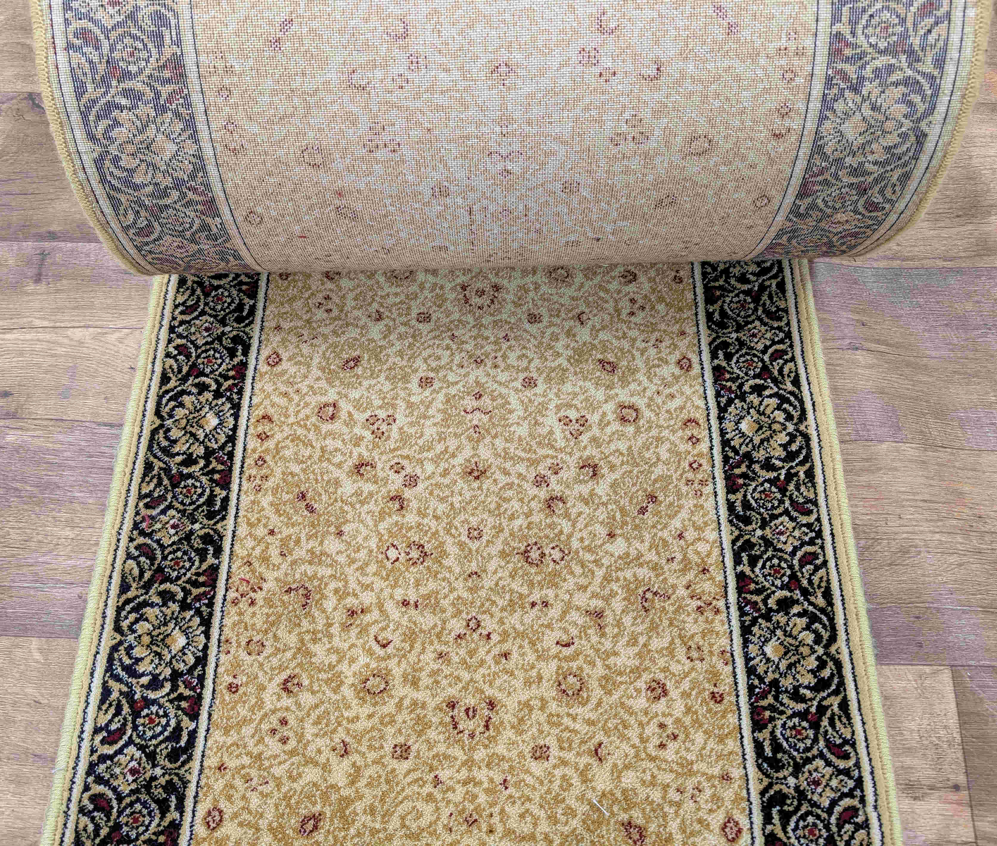 Rug Depot Home Gold Wool Stair Runner 26In Wide Roll Remnant