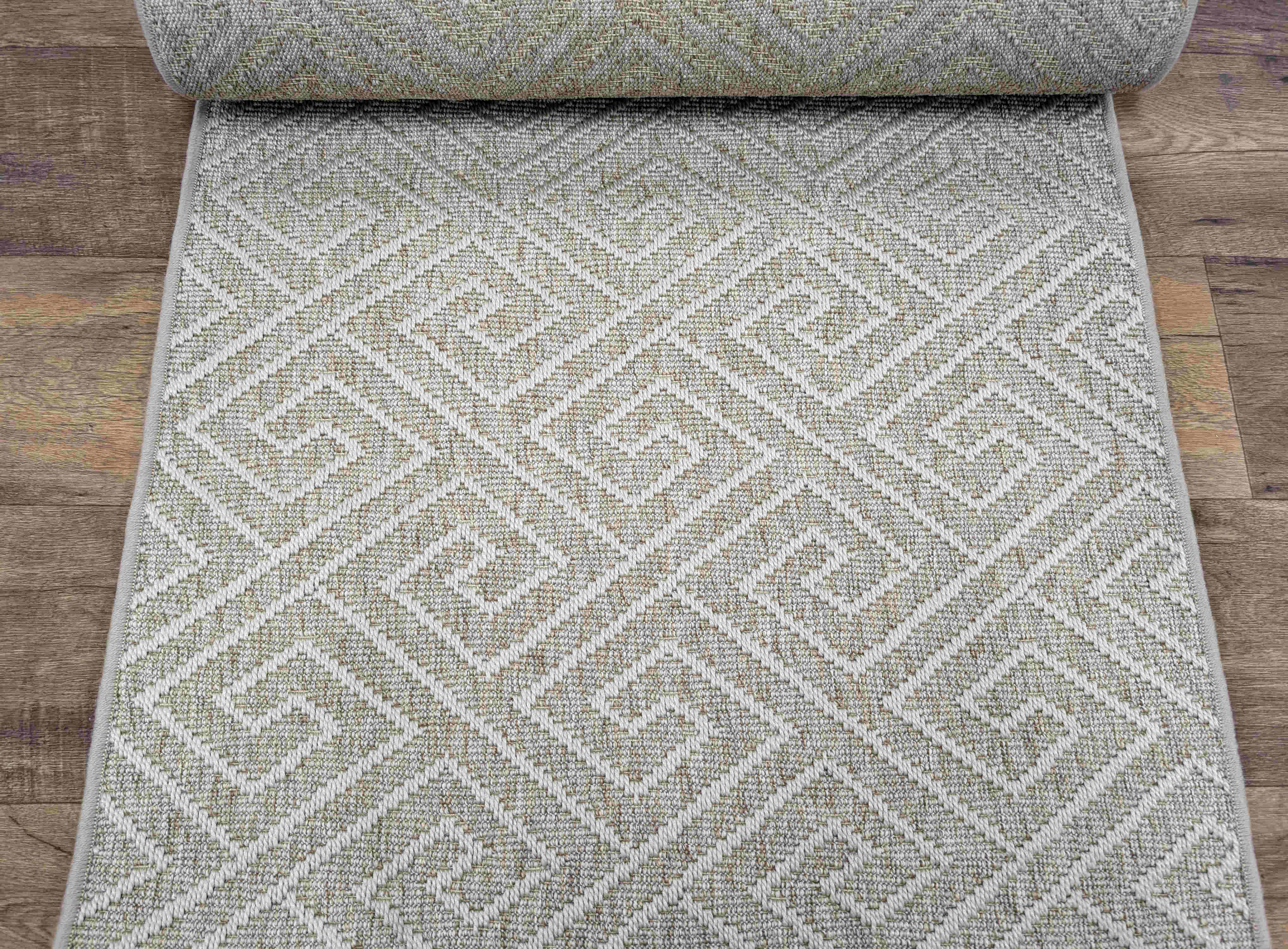 Rug Depot Home Stair Runner Garrick Cream Hall Runner Remnant 30in x 13.9