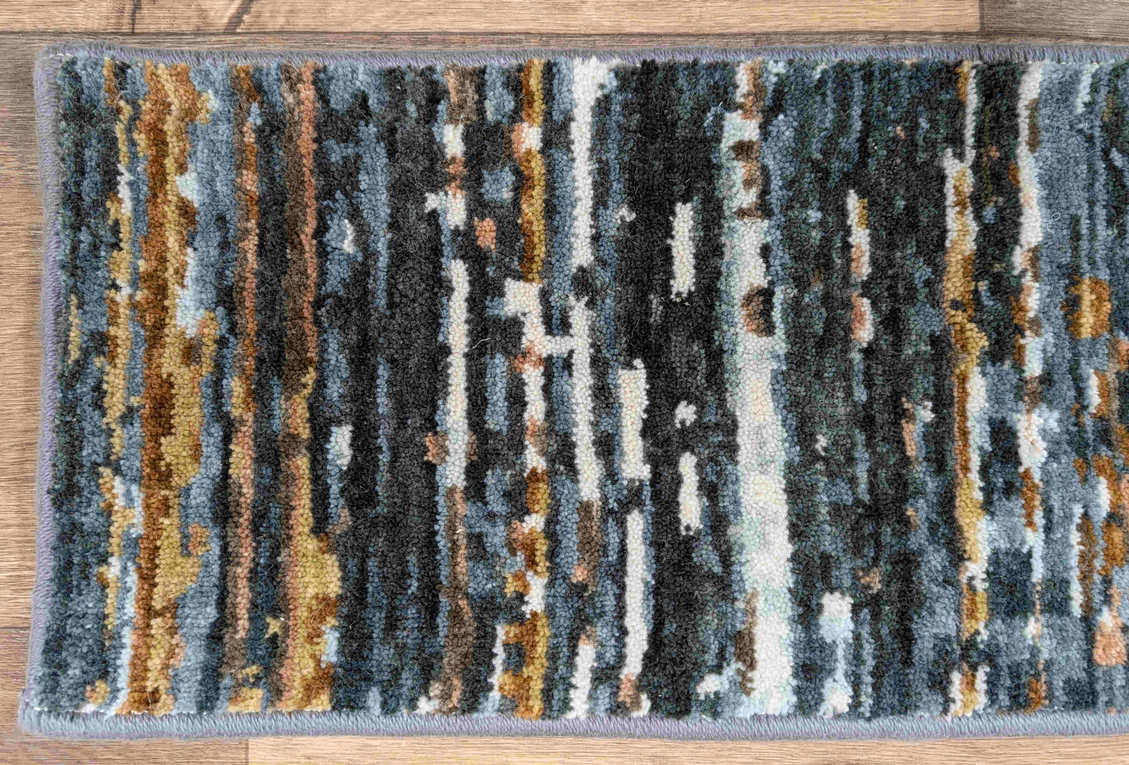 Rug Depot Home Stair Treads Jasper Stair Treads JAS734 Multi 26in-30in-36in-41in with Matching Rugs