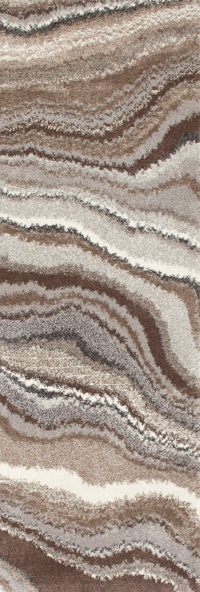 Central Oriental Area Rugs Structure Area Rug 6255LT Arette Grey Brown 13 Sizes