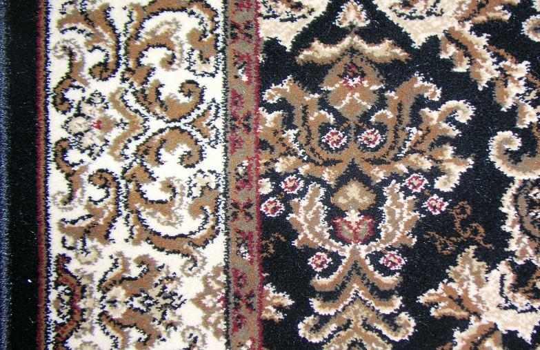 Central Oriental Stair Runner 26 in x 1 ft Radiance Elegante Black Stair Runner5614.81 - 26In Sold By the Foot