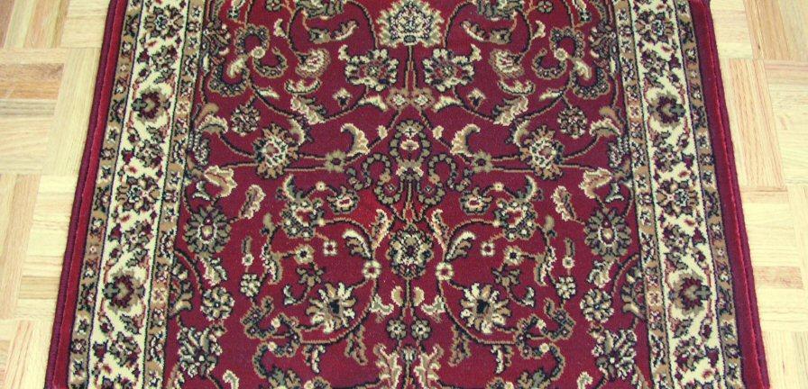 Persian Classics 2090 Red 31In Stair Runner and Area Rugs Poly Turkey