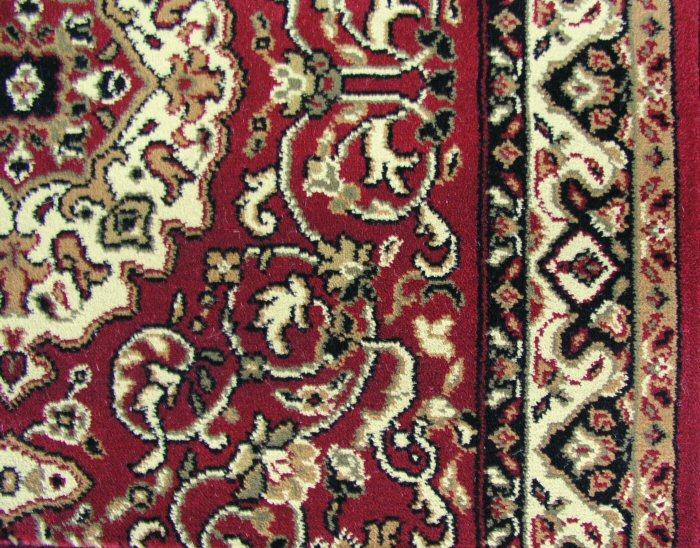 Concord Global Trading Area Rugs Persian Classics 2030 Red Stair Runner and Area Rugs Poly Turkey