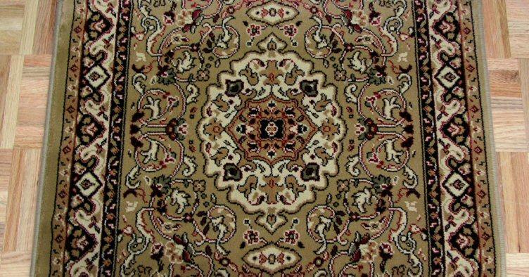 Concord Global Trading Area Rugs Persian Classics 2031 Green Stair Runner and Area Rugs Poly Turkey
