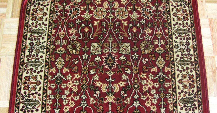 Persian Classics 2090 Red 31In Stair Runner and Area Rugs Poly Turkey