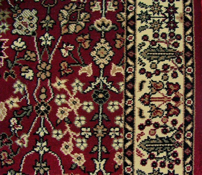 Concord Global Trading Area Rugs Persian Classics 2050 Red Stair Runner and Area Rugs  Poly Turkey