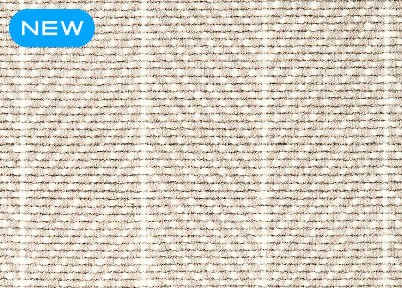Couristan Stair Runners Canterbury 6359-0005 Bisque Herringbone Wool Assorted Products