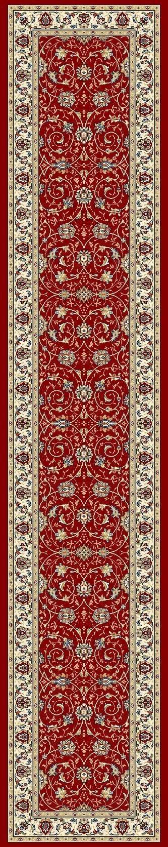 Dynamic Area Rugs 2 x 3.11 Ancient Garden Area Rugs 57120-1464 Red 100% Poly Belgium 13 Sizes