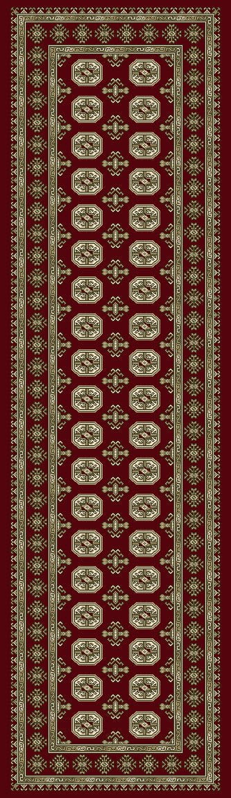 Dynamic Area Rugs Ancient Garden Area Rugs 57102-1293 Red  Poly 17 Sizes Belgium