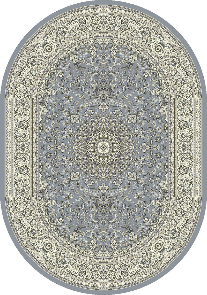 Dynamic Area Rugs Ancient Garden Area Rugs 57119-4646 Blue 100% Poly Belgium 17 Sizes