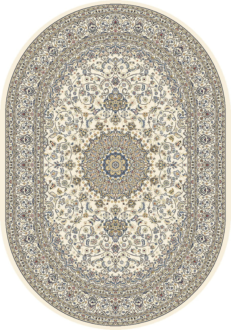 Dynamic Area Rugs Ancient Garden Area Rugs 57119-6464 Ivory 100% Poly Belgium 17 Sizes