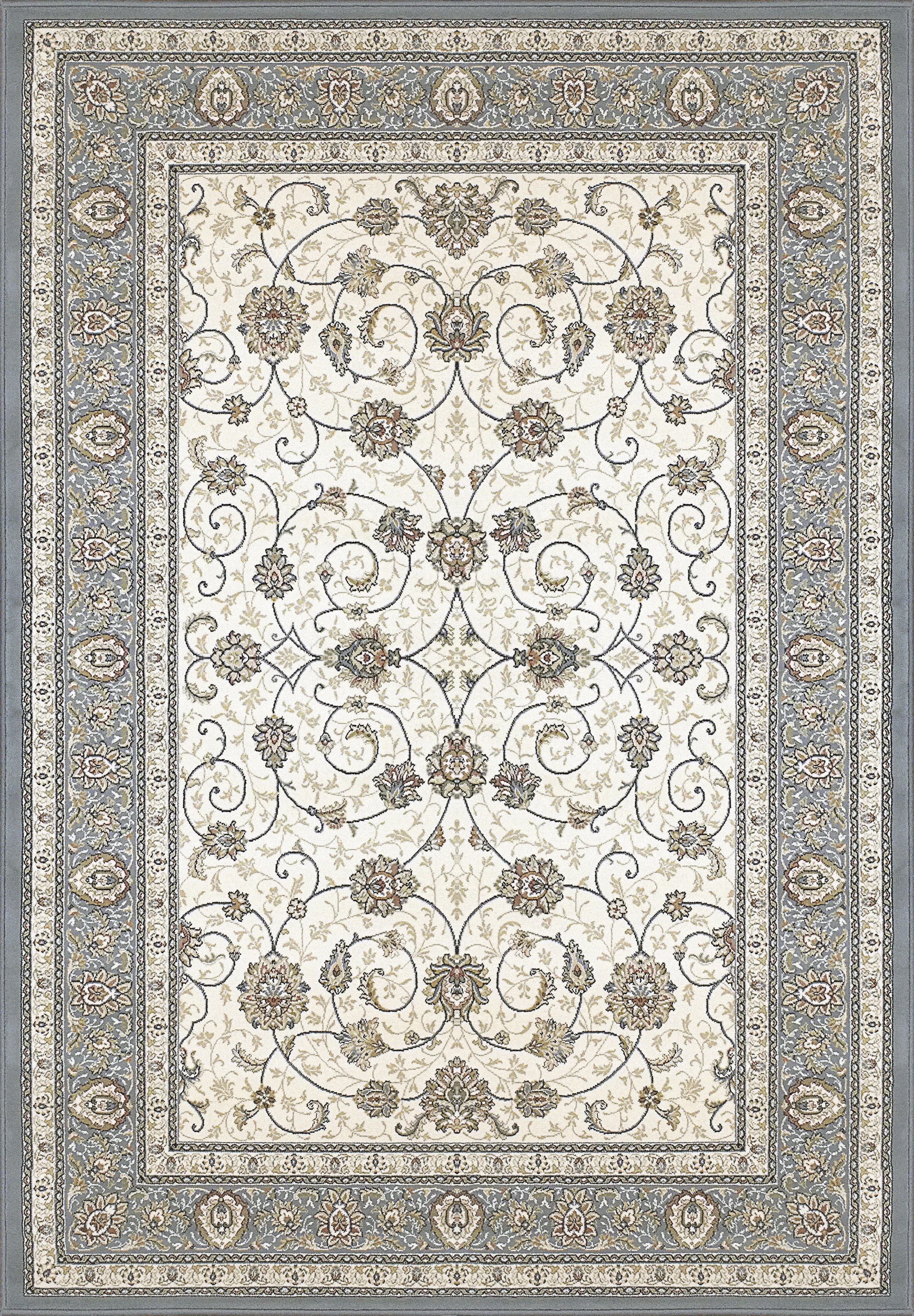 Rectangle Dynamic Area Rugs Ancient Garden Area Rugs 57120-6464 Ivory 100% Poly Belgium 13 Sizes