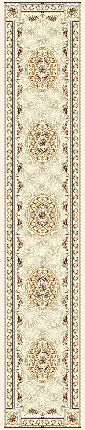 Dynamic Area Rugs Ancient Garden Area Rugs 57226-6464 Cream Poly 12 Sizes Belgium