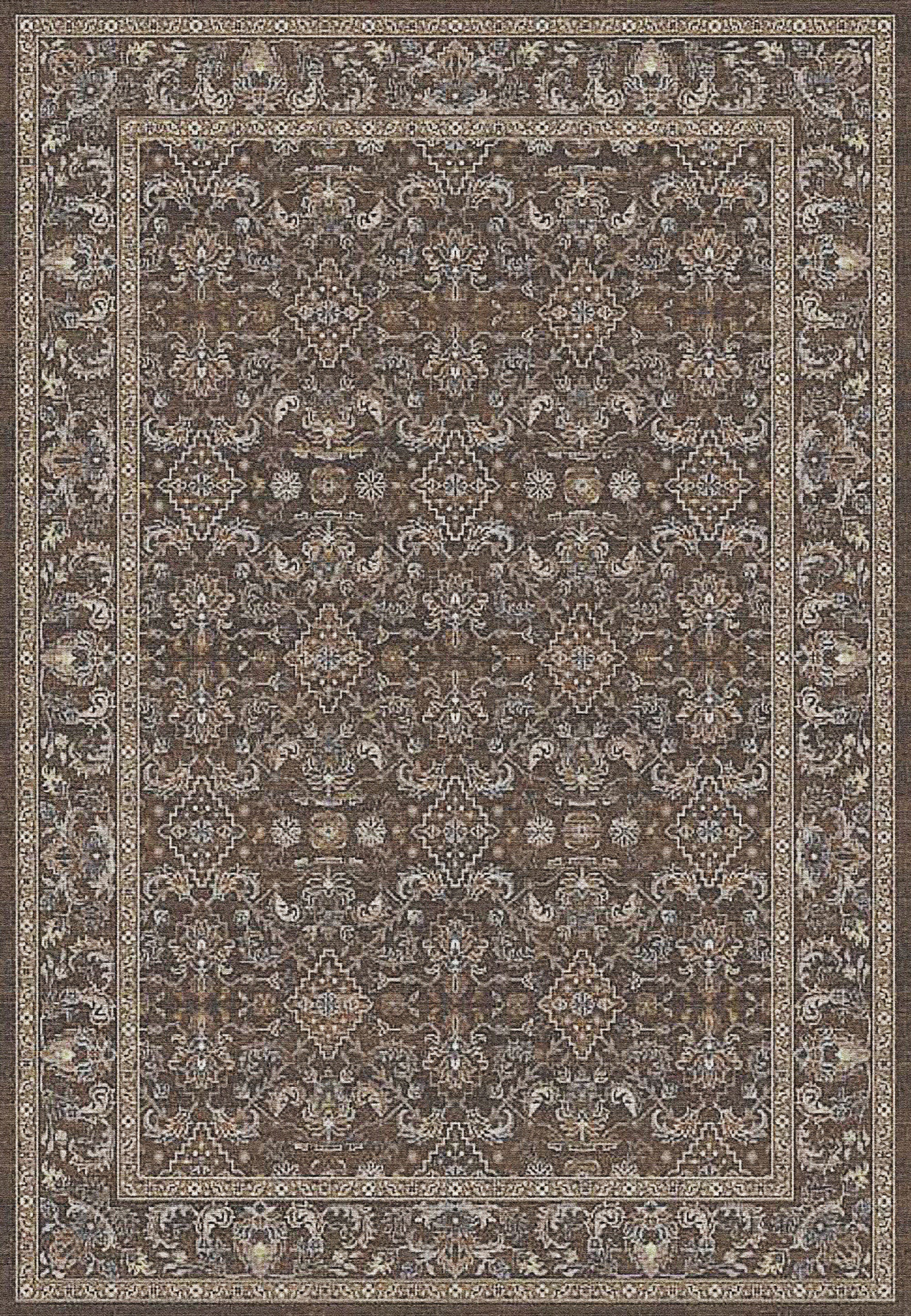 Dynamic Area Rugs Ancient Garden Area Rugs 57276-3235 Brown Poly 17 Sizes Belgium