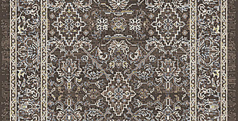 Dynamic Area Rugs Ancient Garden Area Rugs 57276-3235 Brown Poly 17 Sizes Belgium