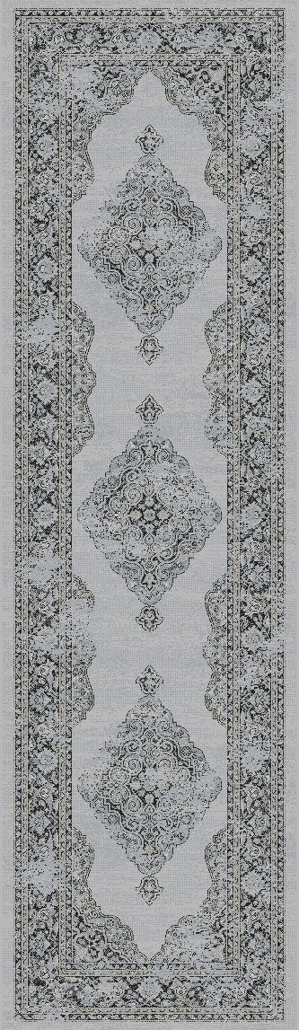Dynamic Area Rugs Ancient Garden Area Rugs 57557-9696 Grey Poly 12 Sizes Belgium