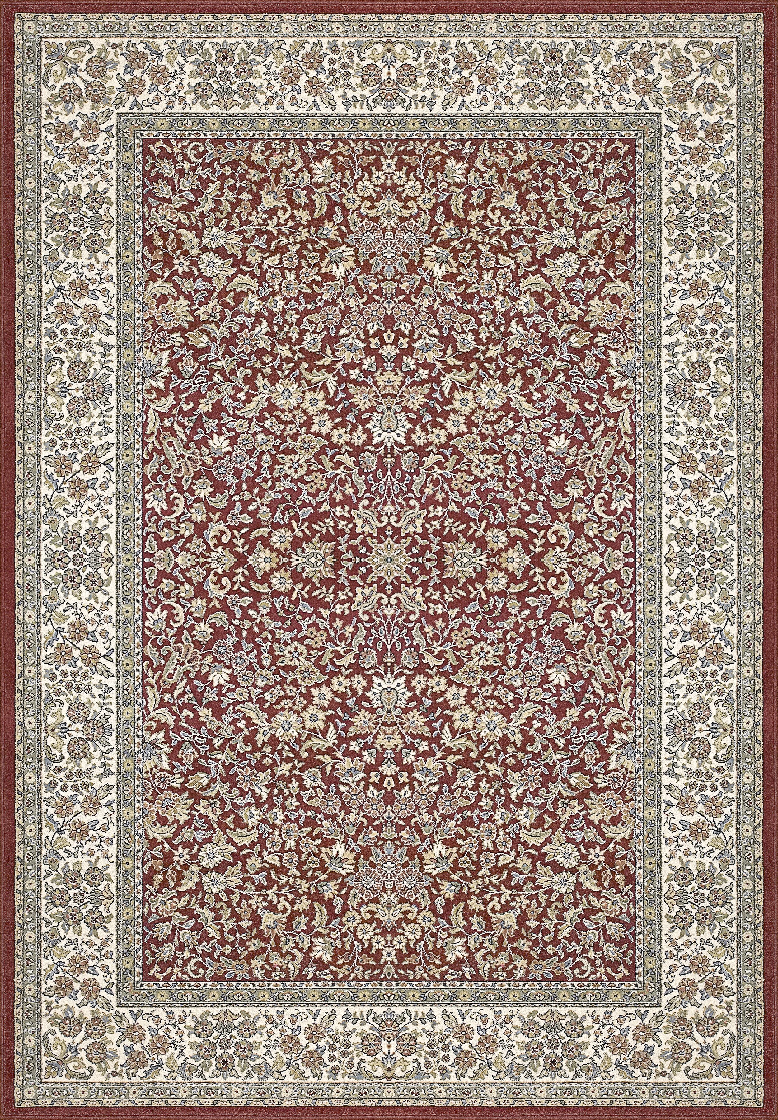 Dynamic Rugs Area Rugs Ancient Garden  Area Rugs  57078-1414 Red  Poly 8 Sizes Belgium
