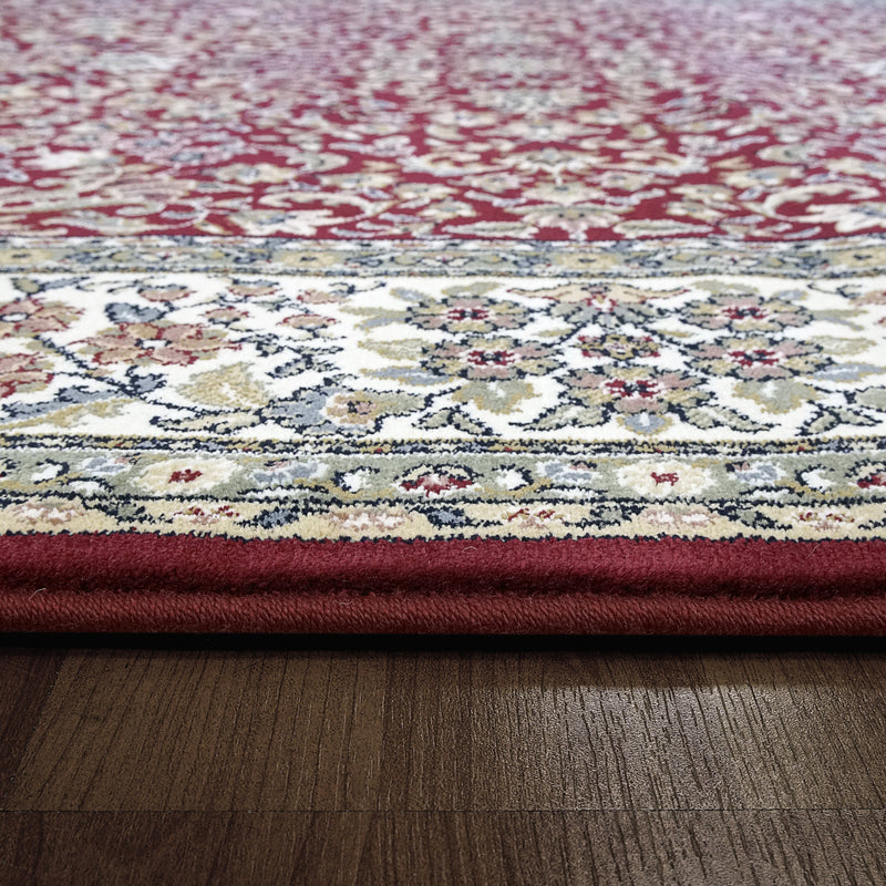 Dynamic Rugs Area Rugs Ancient Garden  Area Rugs  57078-1414 Red  Poly 8 Sizes Belgium