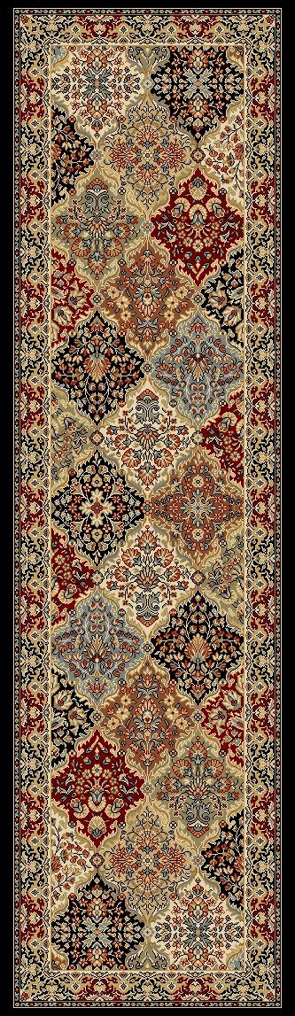 Dynamic Rugs Area Rugs Ancient Garden Area Rugs Panel 57008-3233 Multi Poly 13 Sizes