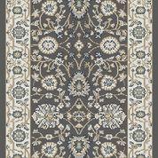 Dynamic Rugs Stair Runners Yazd 2803-910 DK-Grey Stair Runner and Matching Area Rugs