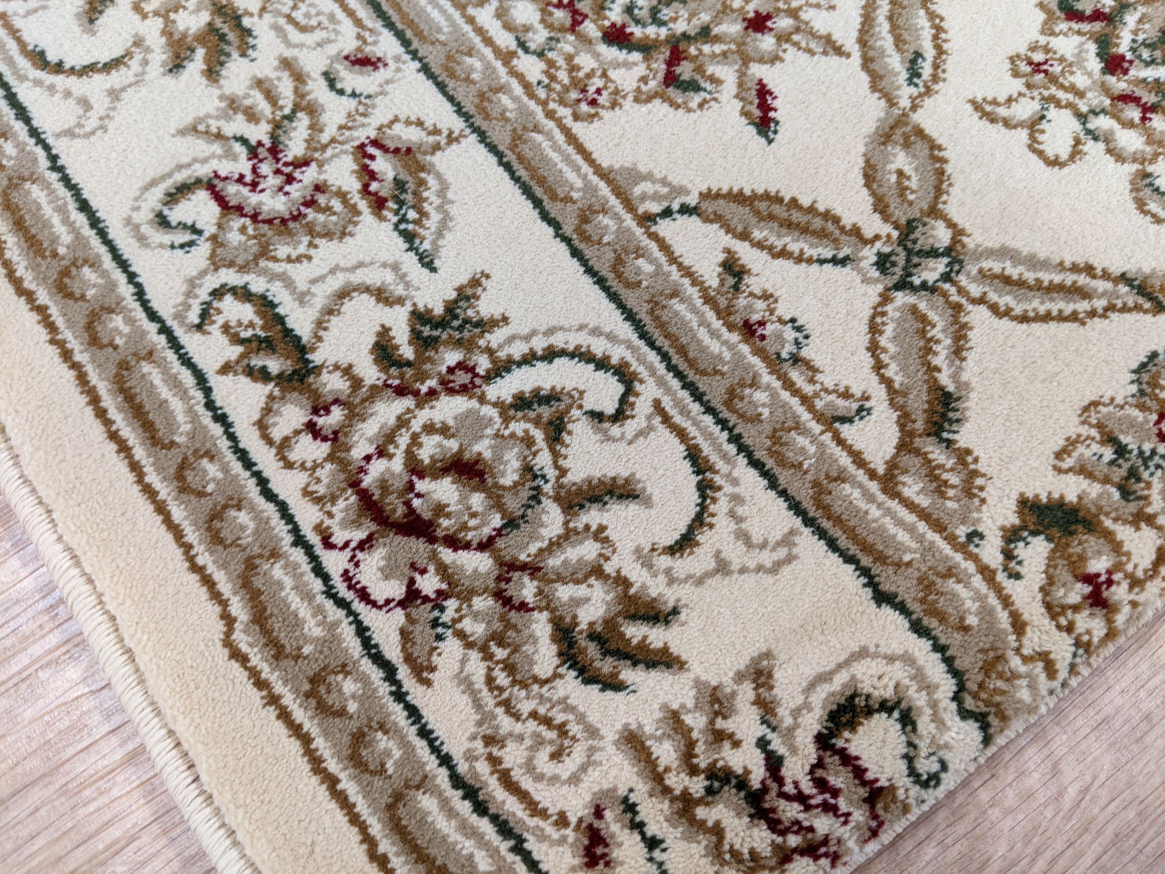 Dynamic Rugs Stair Treads 26in x 9in Tread - Sold Individually Legacy Ivory Stair Treads 58018-100