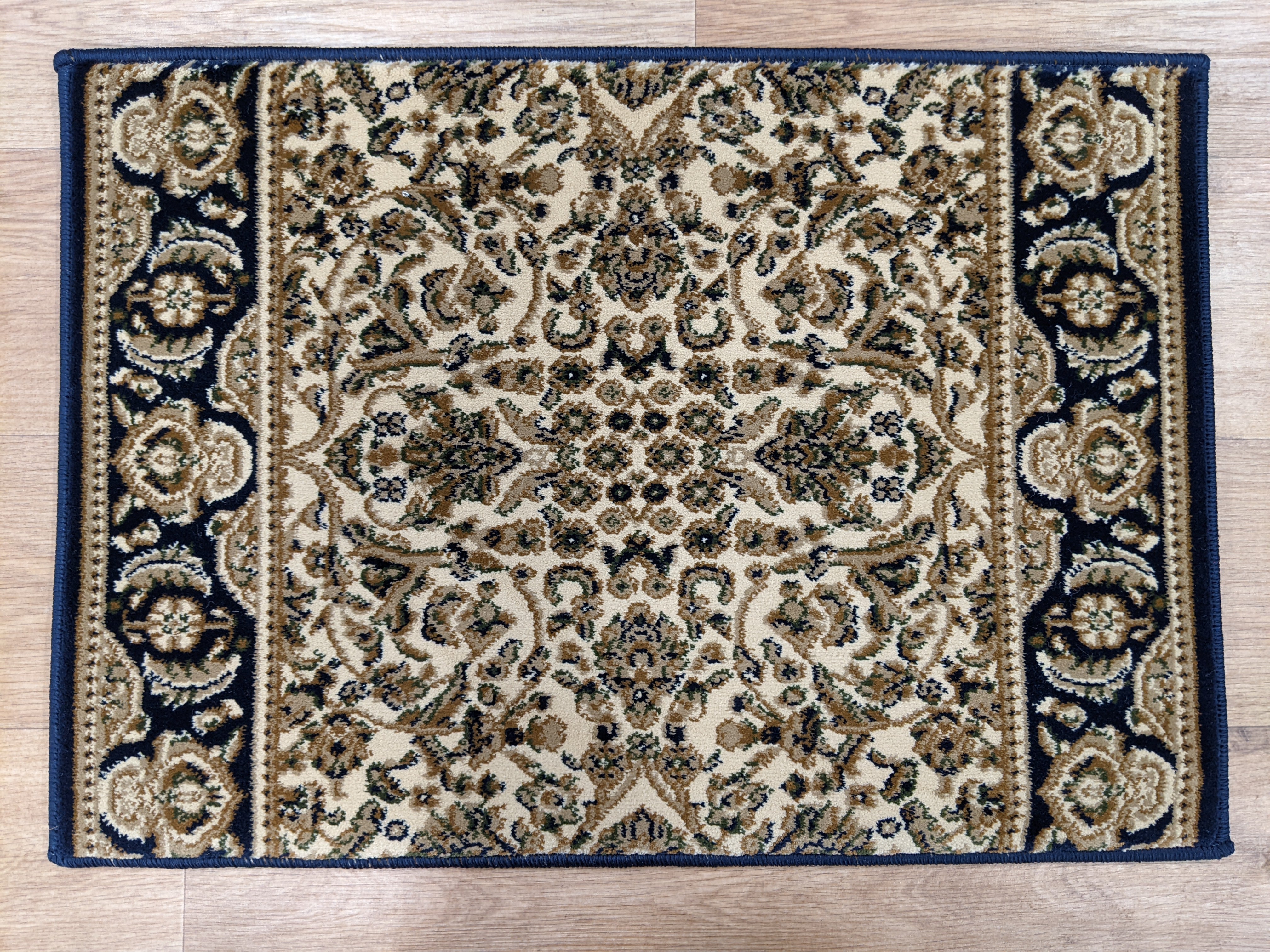 Dynamic Rugs Stair Treads Legacy Ivory Stair Treads 58004-115 26 and 31Inch x 9in Sold Individually