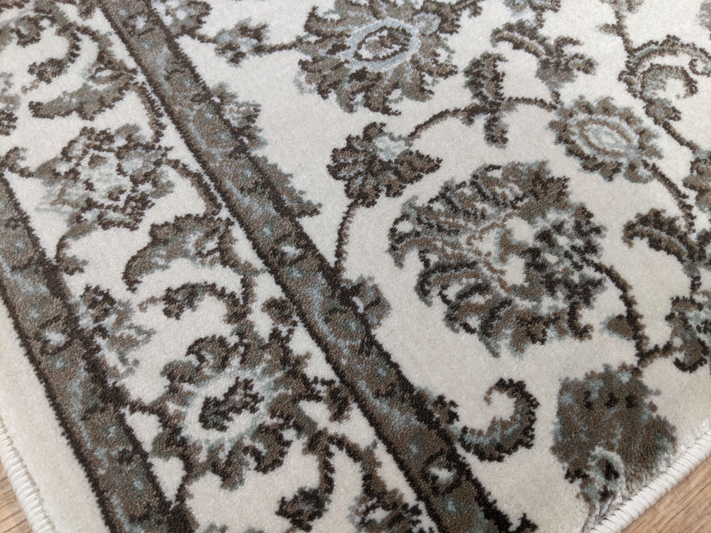 Dynamic Rugs Stair Treads Legacy Ivory Stair Treads 58020-100 26 and 31Inch x 9in Sold Individually