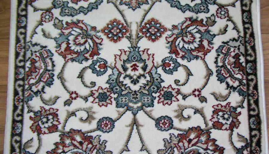 Dynamic Rugs Stair Treads Melody Stair Runner and Stair Treads Ivory 985020-414 By Dynamic Rugs