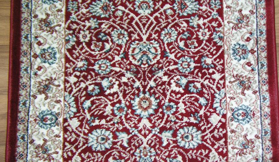 Dynamic Rugs Stair Treads Melody Stair Runner and Stair Treads Red 985022-339 By Dynamic Rugs
