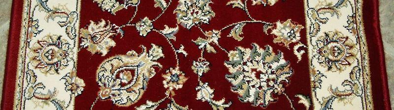 Dynamic Stair Runner Ancient Garden Red Stair Runner 57365-1464 - 31 inch Sold By the Foot