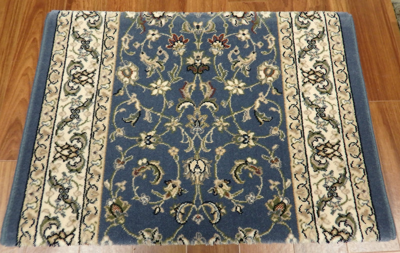Dynamic Stair Runner Brilliant Blue Stair Runner 72284-920 - 26 and 33 Inch Sold By the Foot