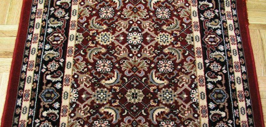Dynamic Stair Runner Brilliant Herati Red Stair Runner 72240-330 - 26 inch Sold By the Foot