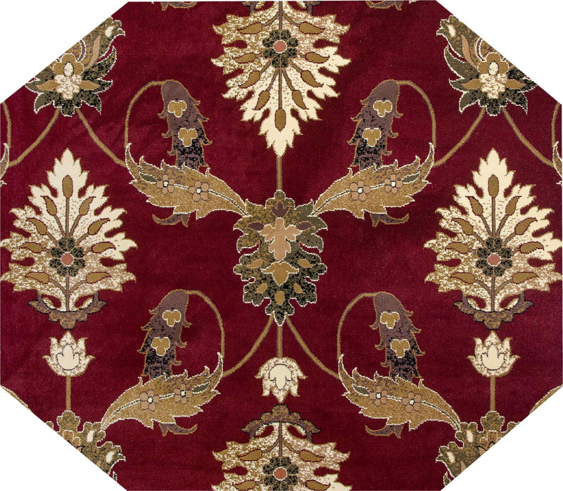 Kas Rugs Area Rugs Cambridge Palazzo 7364 Red Area Rugs In 40 Sizes From China
