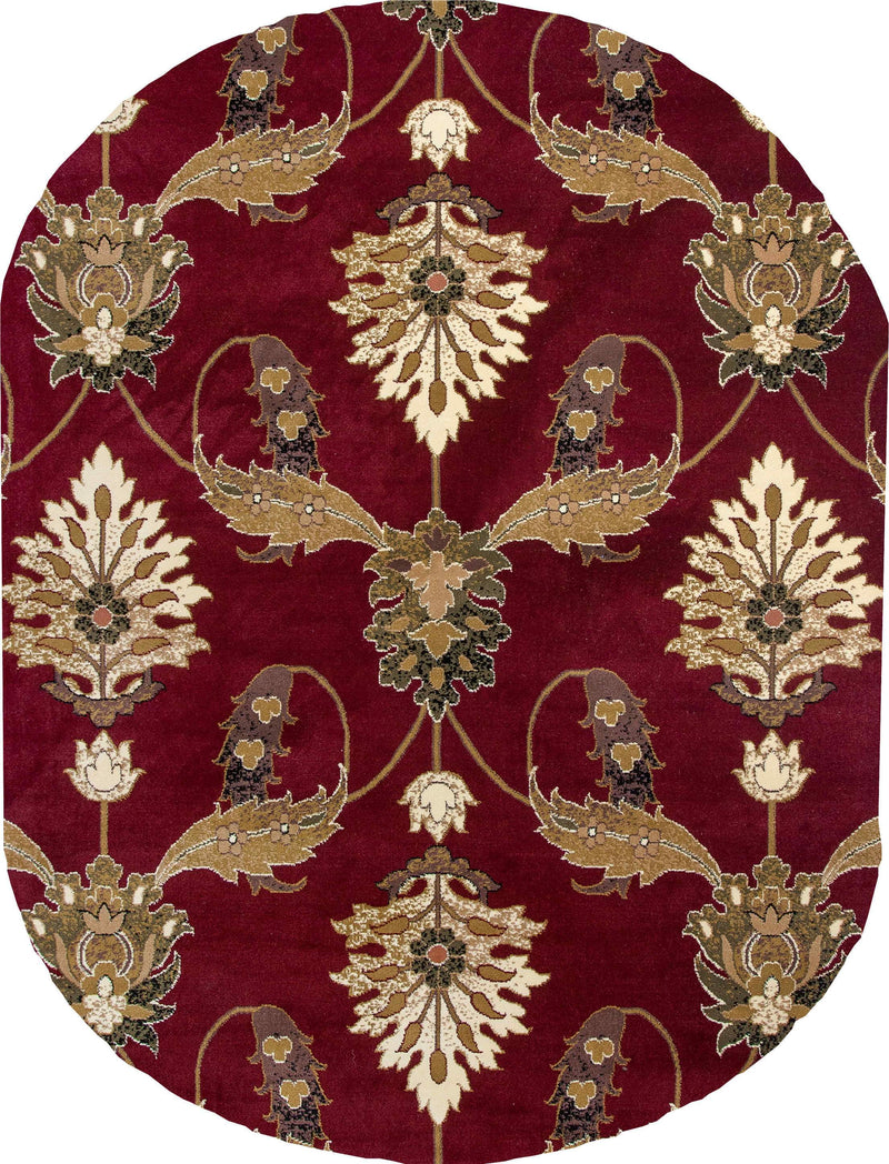 Kas Rugs Area Rugs Cambridge Palazzo 7364 Red Area Rugs In 40 Sizes From China