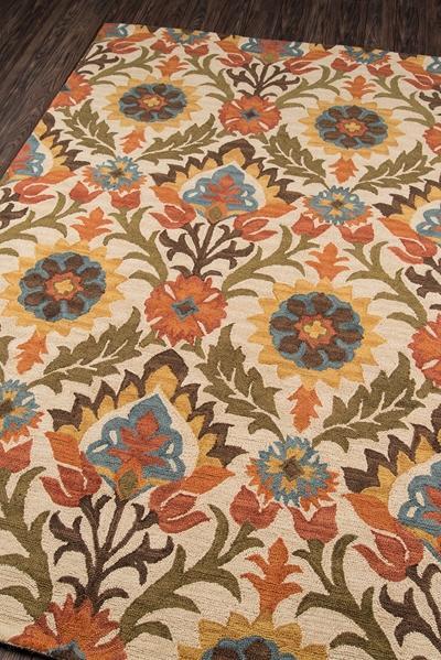 Momeni Area Rugs Tangier Area Rugs Tan-09 Gold 100% Wool Hand Hooked From India