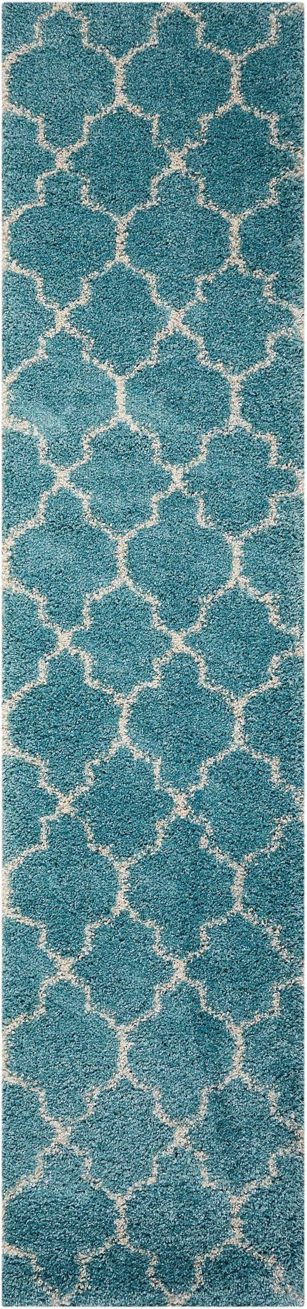 Runners Nourison Shags Shag Rugs Amore Collection By Nourison Amor2 Aqua Unique Shapes and Sizes