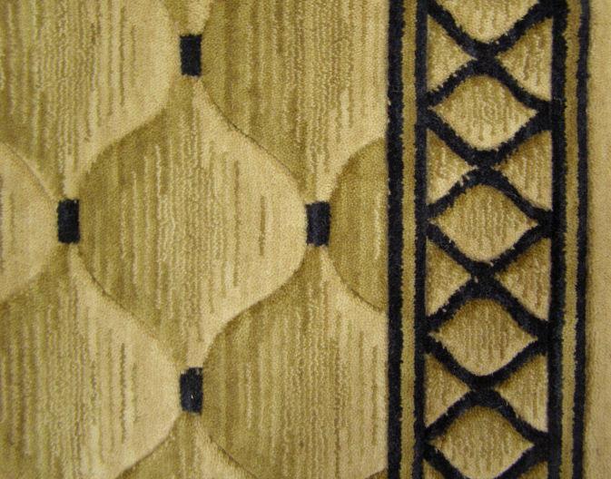 Nourison Stair Runner 36 in x 1 ft Cosmopolitan Shadolore Beige Stair Runner C26R-BGE - 36In Sold By the Foot