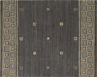 Nourison Stair Runner Cosmopolitan Squares C31R-PLT - 36 inch Stair Runner - Sold By the Foot