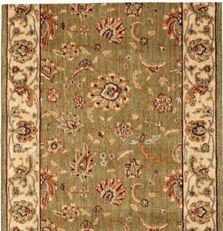 Nourison Stair Runner Sultana Green Stair Runner SU21EMERALD - 27 in Sold By the Foot