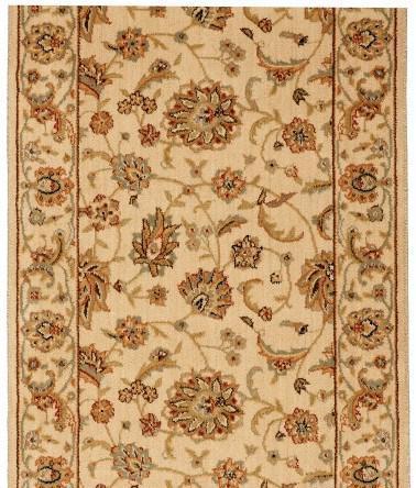 Nourison Stair Runner Sultana Onyx Stair Runner SU21Ivory - 27 inch Sold By the Foot