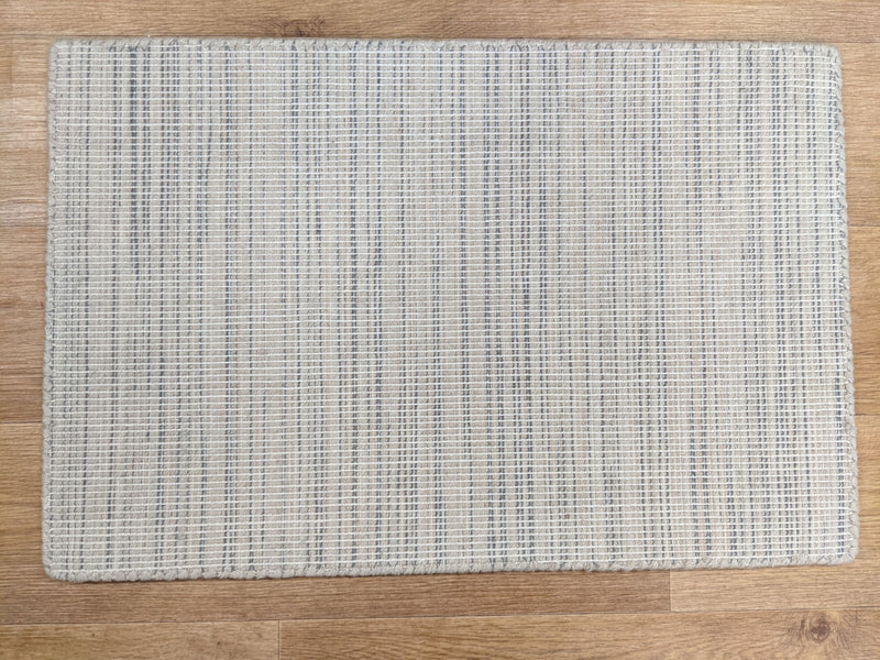 Nourison Stair Runners Island Stripe Coastal Mist Stair Runner and Area Rugs By Craftworks