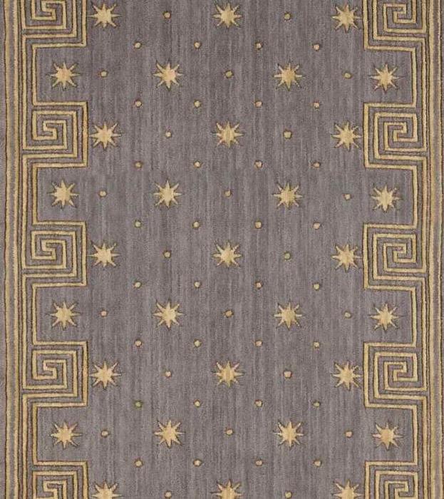 Nourison Stair Treads Cosmopolitan Celestial C95R Grey 30 and 36 Inch Stair Treads By Nourison