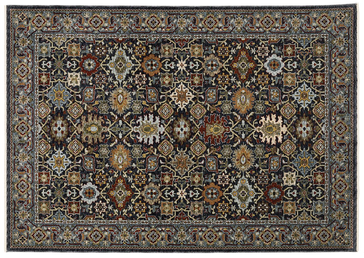 Oriental Weavers Area Rugs Aberdeen Area Rugs 4922d Navy Persian By OWRugs In 8 Sizes