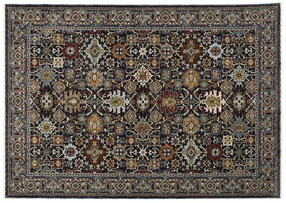 Oriental Weavers Area Rugs Aberdeen Area Rugs 4922d Navy Persian By OWRugs In 8 Sizes